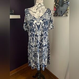 7 for $30 MSK Cold Shoulder Short Sleeve Dress NWT